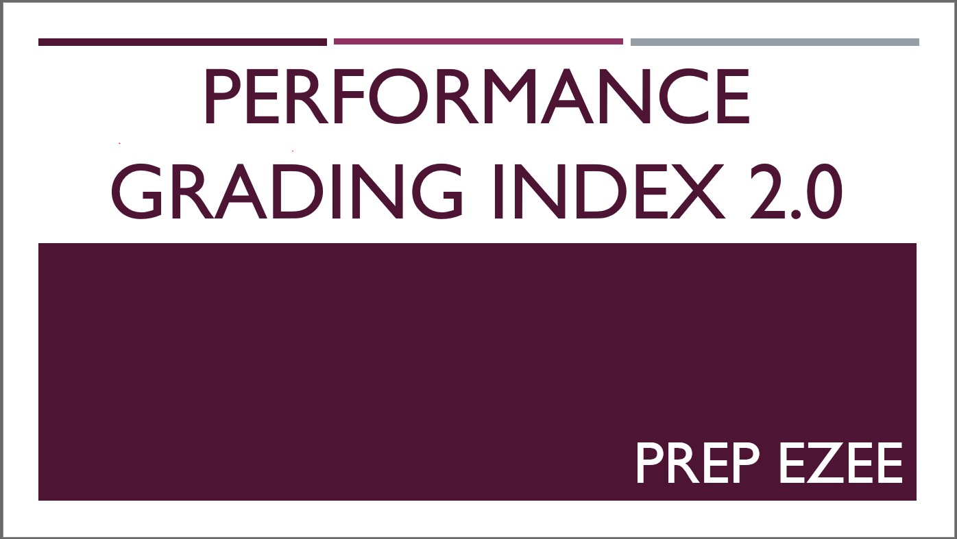 Performance Grading Index 2.0