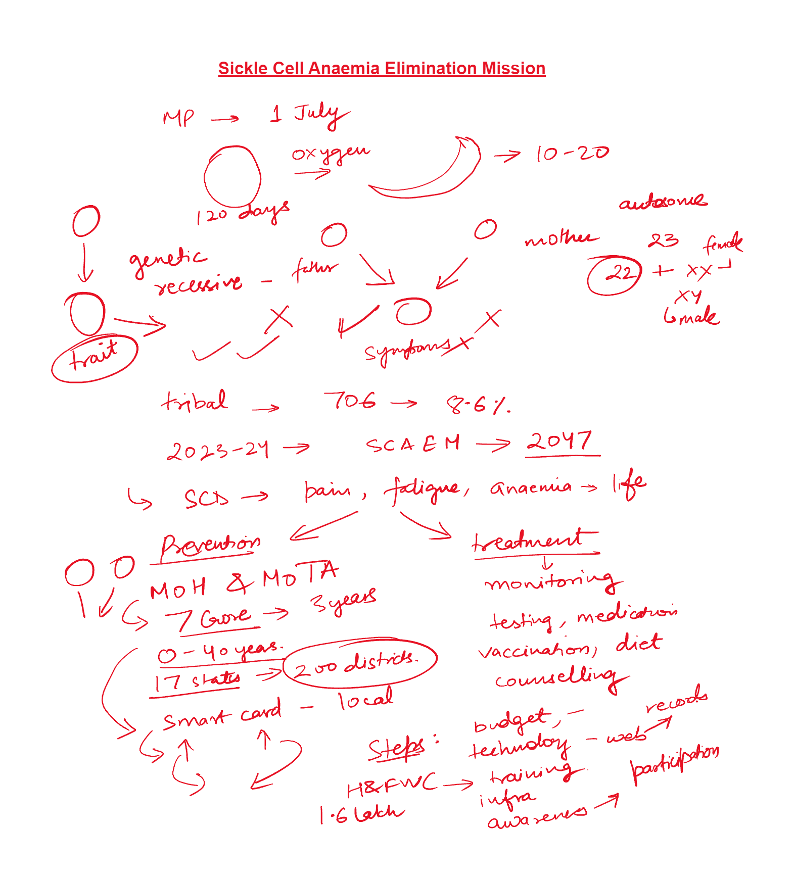 Sickle Cell Anaemia Elimination Mission 2047