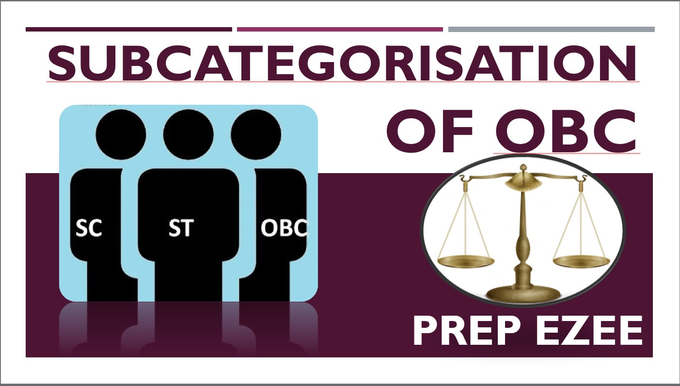 Subcategorisation of OBCs